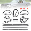 1981-1988 Buick Regal & Oldsmobile Cutlass RWD 2 door G-Body Weatherstripping Seal Kit 568979 Generic