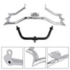 2009-later Touring models Engine Guard Crash Bar&Fairing Bracket Kit Chrome Generic