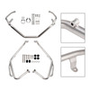 2025 Honda X-Adv 750 Upper + Lower Engine Guard Frame Crash Bar Kit Silver Generic