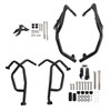 2021-2025 Yamaha Tracer 7 Upper + Lower Engine Guard Frame Crash Bar Kit Black Generic