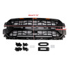2024+ Ford F150 With LED Light 1* Front Bumper Grille With Letters Black Generic