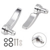 2014-2024 Touring Street Electra Glide Side Saddlebag Lid Lifters Lever Latch Silver Generic