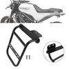 2019-2023 Vitpilen Svartpilen 125 Left Luggage Rack Side Saddle Bag Mount Bracket Silver Generic