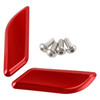 2015-2017 Ducati 959 Panigale 1299 Panigale CNC Racing Mirror Block Off Blanking Plates Red Generic