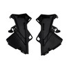 2013-2026 Honda CBR600RR Tank Side Panel Cover Fairing Black Generic
