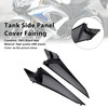 2008-2010 Suzuki GSX-R 600/750 Tank Side Panel Cover Fairing Black Generic