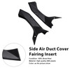 2017-2020 Yamaha YZF R6 Side Air Duct Cover Fairing Insert Black Generic