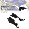 2003-2009 YAMAHA YZF-R6 YZF-R6S Side Trim Frame Cover Fairing Black Generic