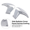 2009-2011 KAWASAKI ER-6N Side Radiator Cover Panel Fairing Cowling White Generic