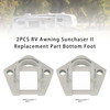 2PCS RV Awning Sunchaser II Replacement Part Bottom Foot