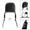 2000-2017 Softail Sissy Bar Passenger Sissy Bar Backrest Black Generic