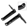 1987-2006 yamaha Banshee 350 models Left+Right Foot Pegs Kit Footrest Pegs Set Black Generic