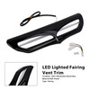 2014-2025 Harley Davidson LED Lighted Fairing Vent Trim Black Generic