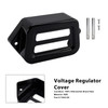 1997-2008 Harley Electra Glide Voltage Regulator Cover Black Generic