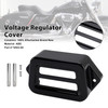 2006-2008 Harley Street Glide Voltage Regulator Cover Black Generic