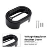 2001-2017 Harley Softail Breakout Voltage Regulator Rectifier Cover Black Generic