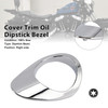 2004-2022 harley Sportster XL883 1200 XL Trim Oil Dipstick Bezel Cover Chrome Generic