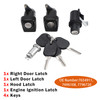 1998-2003 Fiat Panda 141 Right and Left Door Lock Kit+Bonnet+Cylinder+4 Keys 7654911 Generic