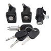 1998-2003 Fiat Panda 141 Right and Left Door Lock Kit+Bonnet+Cylinder+4 Keys 7654911 Generic