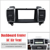 2013-2015 Mercedes Benz ML Class (W166) Dashboard Center Console Air Vent Grille Panel Big Screen Generic