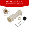 ThermoBlock Inlet Connector & Seal & Spacer & Fork D8mm Kit Of Water Heating Element Fit For Philips Coffee Machine