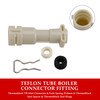 ThermoBlock Inlet Connector & Seal & Spacer & Fork D8mm Kit Of Water Heating Element Fit For Philips Coffee Machine
