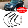 2002-2008 Cooper S 1.6L L4 4PCS Spark Plugs Wire Set 54058 Generic