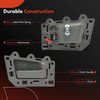2005-2011 Jeep Grand Cherokee 4pcs Front Rear LH&RH Inside Inner Door Handle Gray Generic