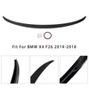 2014-2018 BMW X4 F26 Rear Boot Spoiler Gloss Black Generic