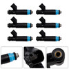 1999-2004 Jeep Cheroee TJ Wrangler 6Pcs Fuel Injector 280155784 Generic