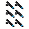 1999-2004 Jeep Cheroee TJ Wrangler 6Pcs Fuel Injector 280155784 Generic