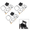 3*Fuel Pump Repair Kit fit for Yamaha 40HP & 50HP 2-Stroke Outboard Carburetors