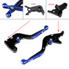 2024-2026 VOGE DS900X 900DSX Adjustable Folding Extendable Racing Brake & Clutch Levers Blue Generic