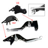 2024-2025 YAMAHA XSR900GP Adjustable Folding Extendable Racing Brake & Clutch Levers Silver Generic