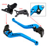 2024-2026 VOGE DS900X 900DSX Racing Brake & Clutch Levers Blue Generic