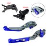 2024-2026 VOGE DS900X 900DSX Adjustable Folding Extendable Brake & Clutch Levers Blue Generic