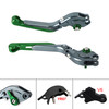 2024-2025 YAMAHA MT-09 MT-09SP Adjustable Folding Extendable Levers Green Generic