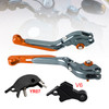 2024-2025 YAMAHA XSR900 XSR900GP Adjustable Folding Extendable Levers Orange Generic