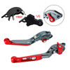 2024-2025 YAMAHA MT-09 MT-09SP Adjustable Folding Extendable Levers Red Generic