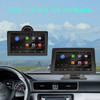 7-inch Car Display Screen Apple CarPlay Android Auto Apple AirPlay 12 LED Camera