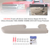 2010-2014 Sierra 2500 3500 HD Front Left Driver Side Armrest Repair Kit 22818466 Gray/Titanium Generic Generic