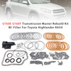 2009-2012 Toyota Highlander Venza Sienna  2.7 Transmission Master Rebuild Kit W/ Filter U760E U760F Generic