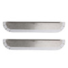 2005-2024 Peterbilt 379/ 386/ 389 Pair 5" Chopped Window Trim Stainless Steel Generic