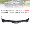 2014-2019 BMW 3 Series GT F34 LHD Front Wiper Cowl Trim  51717285941 Generic