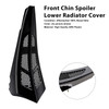 2014-2022 Harley Touring Road Glide Street Glide Front Chin Spoiler Lower Radiator Cover Black Generic