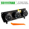 2011-2013 Jeep Wrangler AC Heater Climate Control Panel Module 55111170AD Generic
