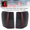 1999-2004 Jeep Grand Cherokee 2PCS Smoke Black Brake Tail Lights Tailight 55155139AC Generic
