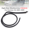2003-2009 Hummer H2 Right Door Weatherstrip 25868658 Generic