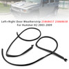 2003-2009 Hummer H2 Left+Right Door Weatherstrip 25868657 25868658 Generic