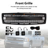2007-2013 Chevy Silverado 1500 Front Bumper Grille Matte Black Generic